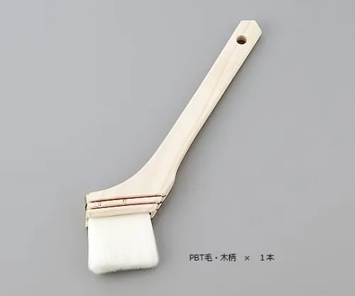 1-1644-01　［Discontinued］Brush PBT Hair, Wooden Handle 30mm　828A