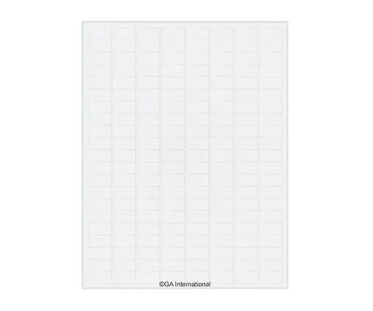 3-8731-01 Removable Cryo Label (Laser Printer Type) 168 Pieces x 16 Sheets RCL-12T1-WH