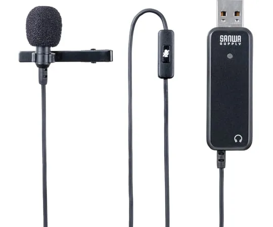 67-9323-54 High Performance USB Pin Microphone MM-MCU12BK
