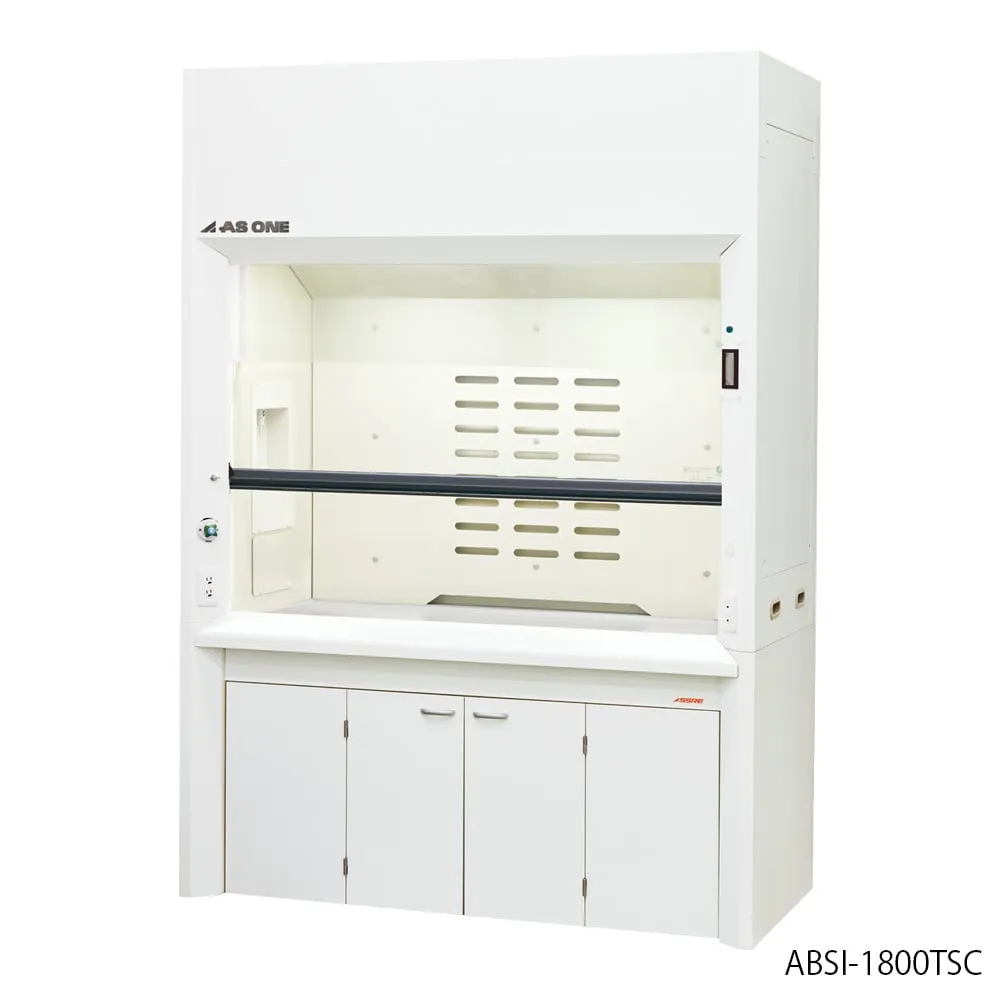 3-3927-21 Fume Hood (Wet Type Scrubber Overlay Type) Deep 1200 x 980 x 2550 mm ABDI-1200TSC