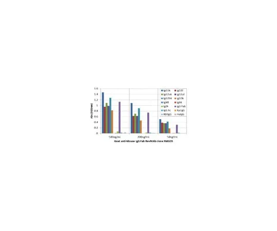 62-8369-88 Goat Anti-Mouse IgG Fab Antibody, clone RMG05 04-1676