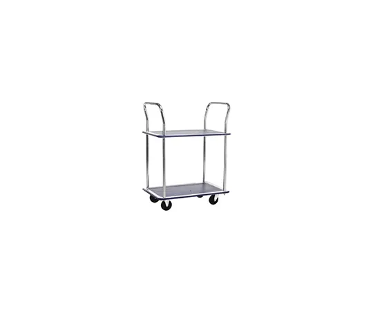 63-4595-01 RS PRO 2 Shelf Steel Trolley, 725 x 470mm, 120kg Load 251-918