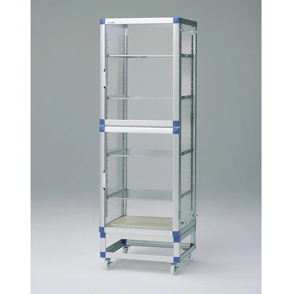 4-2389-01 Gas Substitution Desiccator Electrostatic GD Series (Magnet packing door specification) 574 x 517 x 1765 mm GDM-SSES
