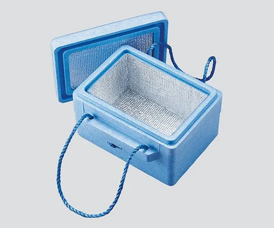 3-7069-02　［Discontinued］Latent Heat Storage Material, Transportation Box iP-TEC(R) Light BOX-S6.6 (BOX x 1 Piece, Heat Storage Material x 2 Pieces)　P28466