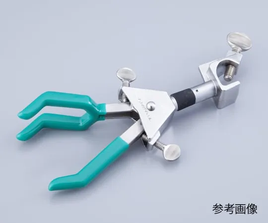 1-1796-01 Stainless Steel Both Side Opening Clamp (With Fixed Holder) Large