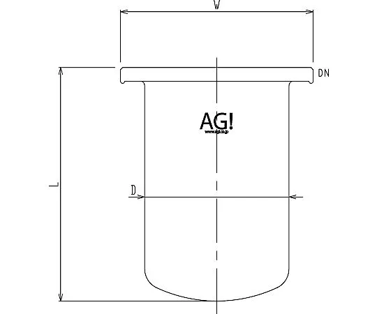 61-4718-73 Separable Reaction Vessel 3026-15/250A