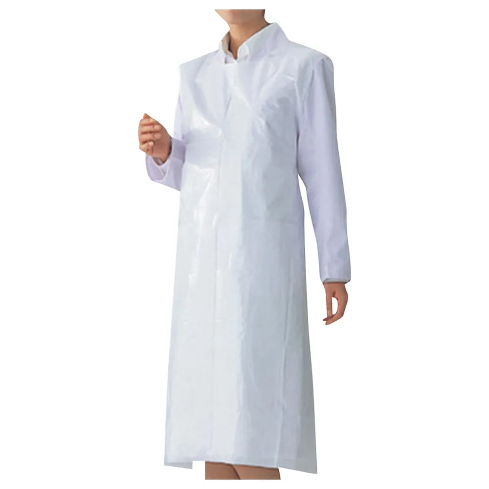 1-7049-01 Disposable Apron (PE) 100 Pieces CN606
