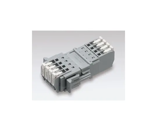 63-3033-65 Screwless Terminal Block Plug - Receptacle set DC 300 V -5 A2 pole SL-4000-AS-2PGY