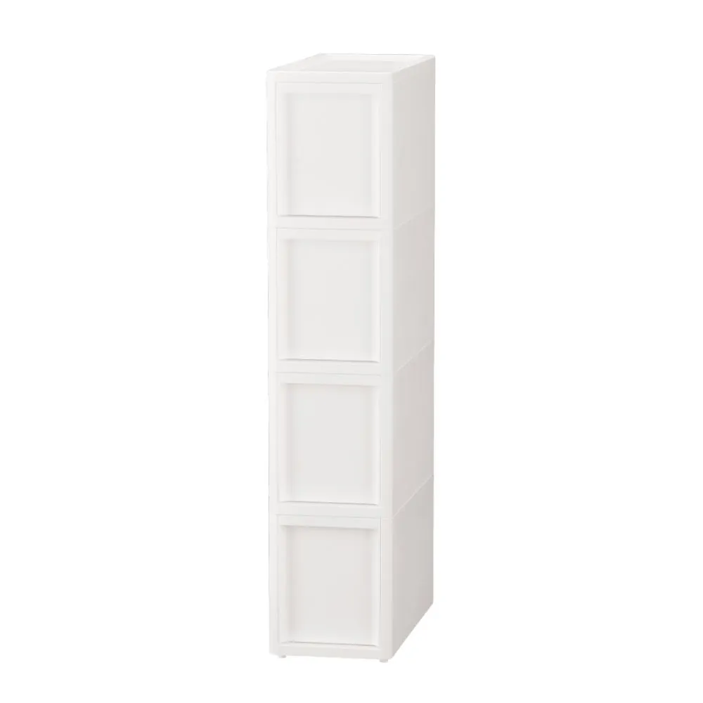 4-5217-11 Lise Style Slim Stocker All White M x 4 Racks M4SLIM