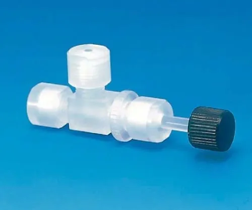 61-4379-97 CTFE Mini Needle Valve L-Type 3φ F-2045-02