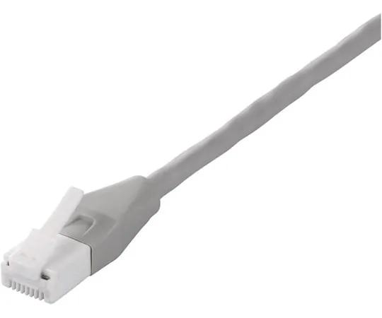 65-3404-86　［Discontinued］Claws Unbreakable Cat6 LAN Cable Soft 10 m Light Gray　BL6TNY100LG