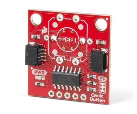 67-0420-08 SparkFun Qwiic Button Breakout BOB-15931