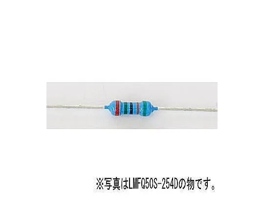 63-3107-16　［Discontinued］Small 1/2 W precision resistor 1 ohm (10 pieces) brown black black silver green　LMFQ50S-1R0D*10