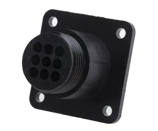 63-4607-18 Round Connector Contact Contact Male 9-pole Female 206705-1