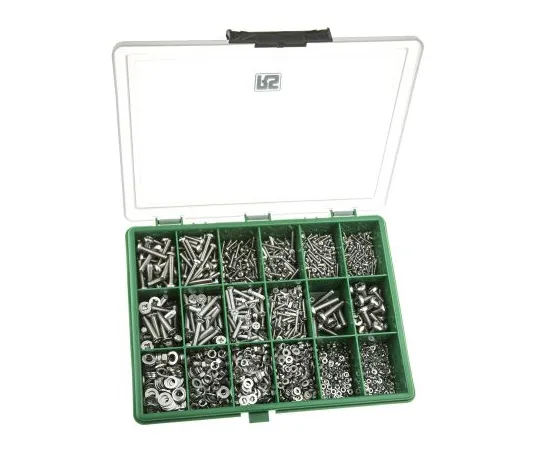 63-4599-79 3168 piece Stainless Steel Screw/Bolt Kit, M2, M2.5, M3, M4, M5, M6 281-984