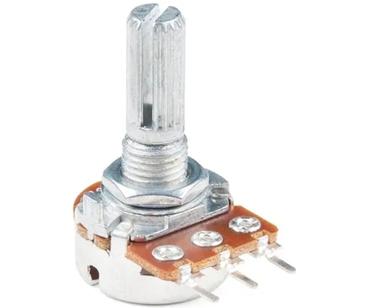 67-0421-10 Rotary Potentiometer - 100k Ohm, Logarithmic (Panel Mount) COM-14624