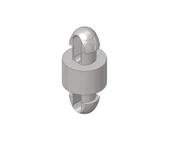 63-4725-10 MDLSP-1-100-06M-01, 6mm Nylon PCB Post with 2.5mm PCB Hole and 2.5mm Chassis Hole MDLSP-1-100-06M-01
