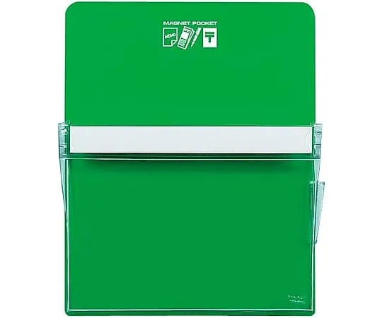 61-0625-59 Magnet Pocket A4 Internal Dimensions/180 x 230mm Green マク-500NG