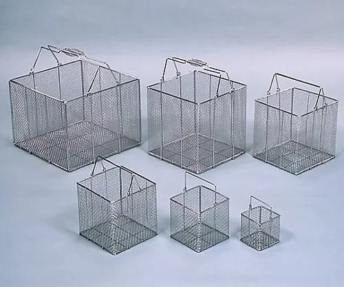 61-3521-15 SS100 Square Cleaning Basket 100 x 100 x 100(H) SS100