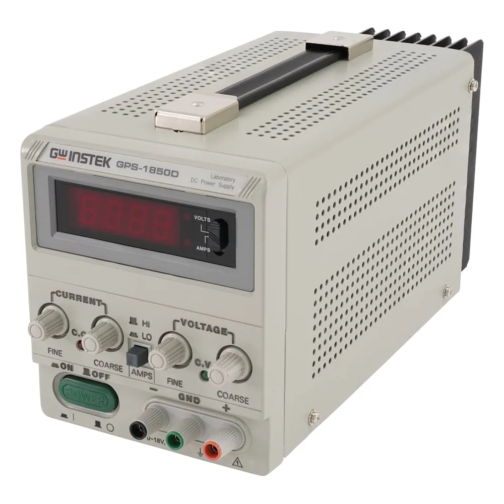 1-3887-02-20 Stabilized DC Power Supply 18V-5A With Calibration Certificate GPS-1850D