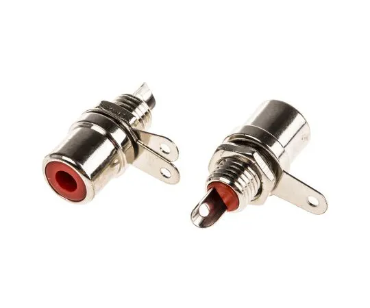 63-4616-79 RS PRO Chassis Mount RCA Socket, Nickel 411-081