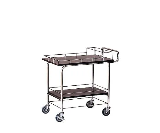 62-6591-09 Wood tone service wagon SS-BW