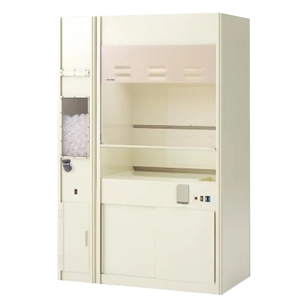 3-5334-31 Compact Draft 900P (PVC/Wet Scrubber Integrated Type) with Plumbing and Draining and Acid Resistant Fan CD9P-WTS-L