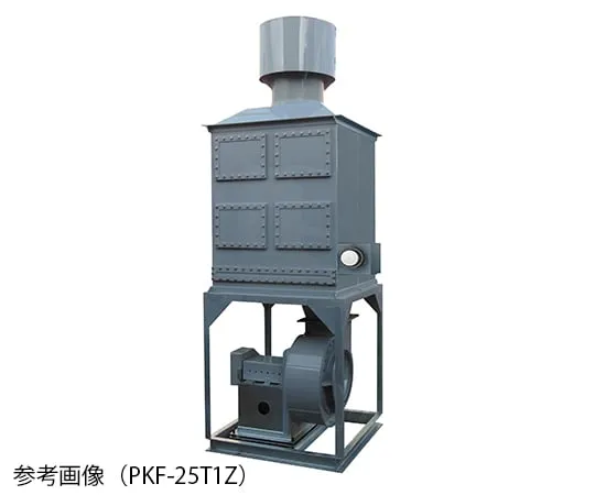 3-7889-01 Dry Scrubber (Outdoor type with built-in fan) 20 m3/min 600 x 600 x 2375mm PKF-25T1Z