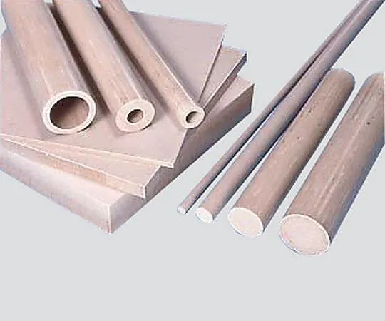 3-2563-01 Mica Reinforced Polyethylene Tetrafluoride Plate 300 x 300 x 6T 500PTFE-300x300-6