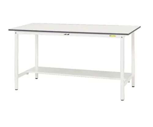61-3742-57 Work Table 150 Series Fixed H950mm with Single-Sided Shelf Board SUPH-660T-WW