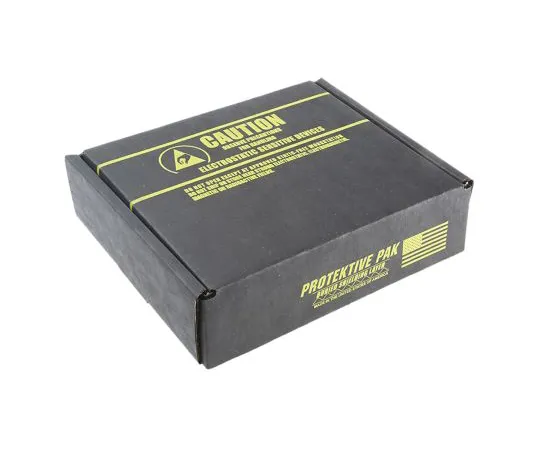 63-4592-65 Conductive Conductive B Flute Cardboard ESD Box, 229 x 191 x 64mm 233-503