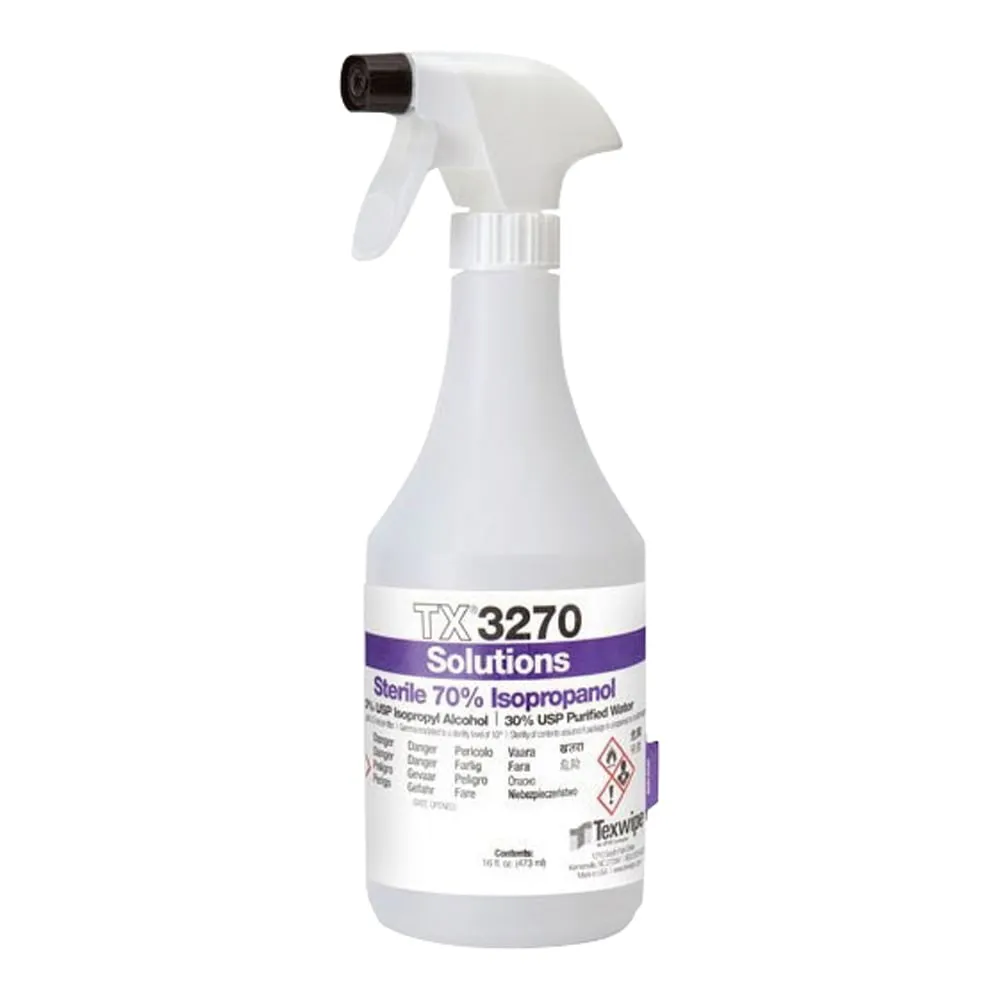 4-6166-01 Sterile Alcohol Spray (IPA) 473 mL 1 Box (12 Pieces) TX3270