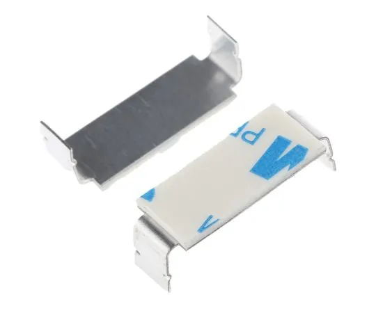 63-4631-60 RS PRO Cable Clip Natural Self Adhesive Aluminium Open Arm Clip 475-170