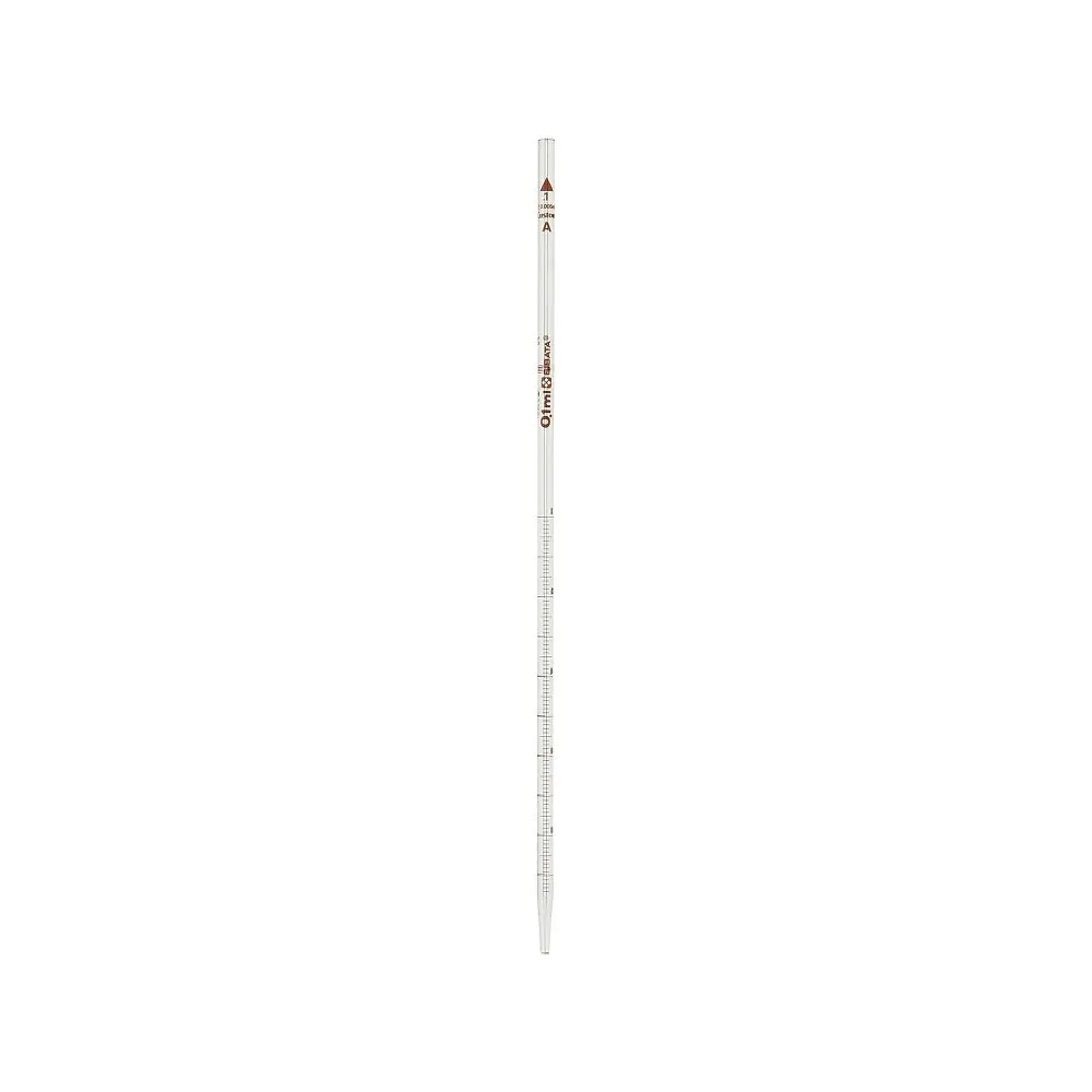 1-8615-02 Measuring Pipette (Tip Scale, Custom A) 0.1mL 021050-01A