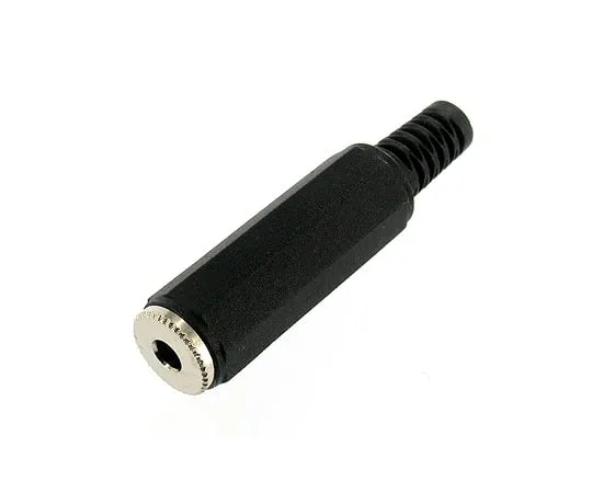 63-3100-04 3.5 phi mono Jack black 4.2 phi wire with cable guard WTN04F1086M
