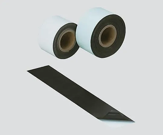 3-2190-01 Magnetic Sheet Isotropy with Adhesive (One Side Magnetized) 100mm x 0.8mm x 10m 2679