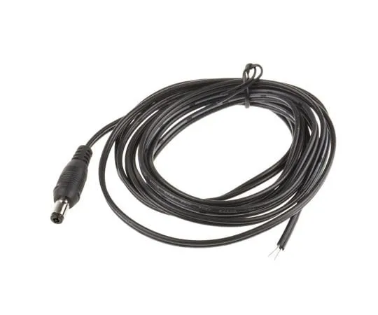 63-3000-18 RS PRO DC Power Plug Rated At 2A, 16 V, Cable Mount, length 2m 884-0932