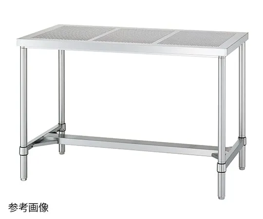 1-7550-11 Punching Workbench (Stainles Steel (SUS304)) 900 x 600 x 800mm PWTN-9060