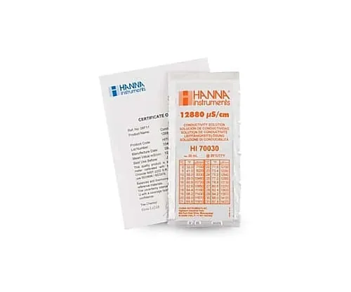 61-0114-27 EC Standard Solution (Standard Type) 12.88ms/cm with Certificate HI 70030C HI70030C