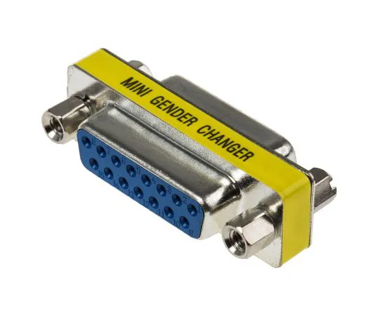 63-4588-35 RS PRO D Sub Adapter Female 15 Way D-Sub to Female 15 Way D-Sub 218-223