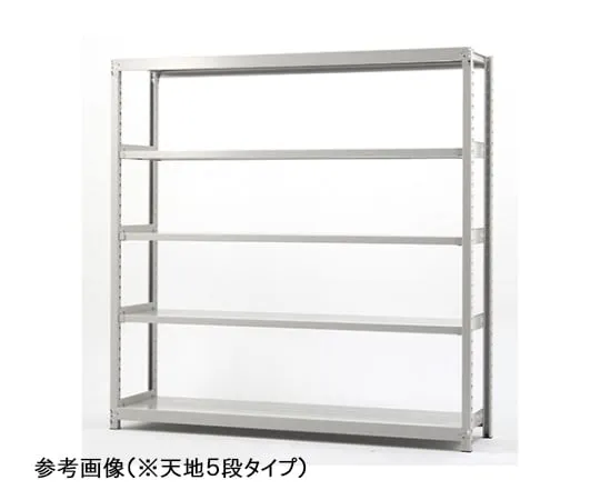 61-9207-44 Lightweight Medium Rack, H 1500mm x W 900mm x D 300mm, 4 Shelves TS5330-4T