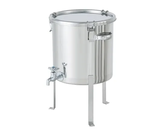 62-1368-94 Stainless Steel Sealing Container with Faucet with Flat-Steel Leg 4L CTH-W-FL-18