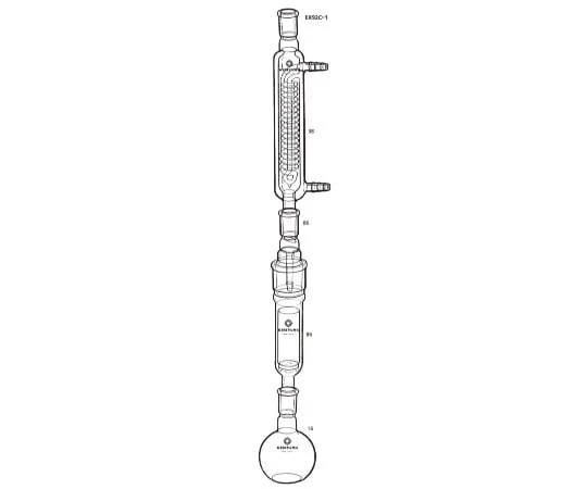 63-6524-53 Immersion Extraction Apparatus 100mL (30 cm3) EX92C-1-1
