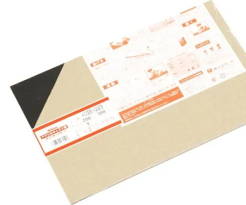 61-7417-27 Acrylic Cast Plate 200 x 300 x 2mm Black AC96-223