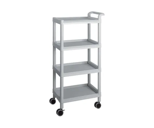 3-6641-05 Mobile Easy Cart (Tall Type/Regular 31) Gray 4 Stages ME31E