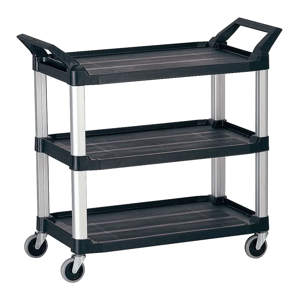 62-6590-51 Trust Hi5 Utility Cart L 3-Level Black 4021