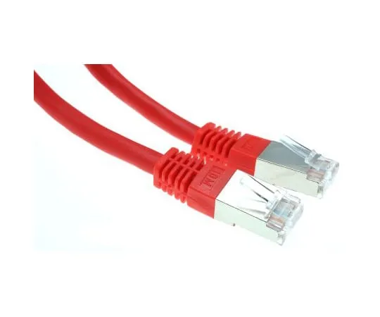 63-4616-87 RS PRO Red Cat6 Cable, S/FTP, Male RJ45/Male RJ45, Terminated, 10m 411-318