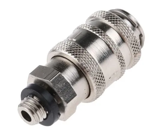 63-4931-30 RS PRO Pneumatic Quick Connect Coupling Brass M5 Threaded 667-1784