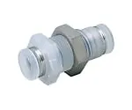 61-7644-66 Tube Fitting PP Bulkhead Union P φ4 PPMP4