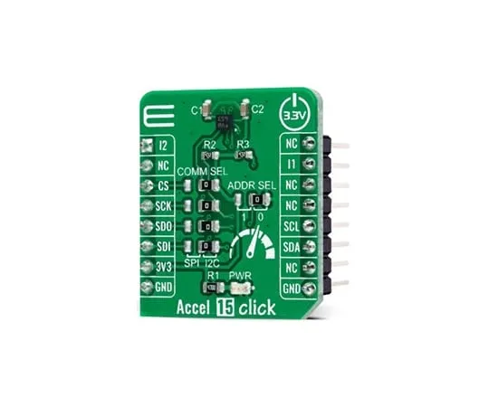 68-2203-27　［Discontinued］MIKROE Accel 15 Click　SEN-18799